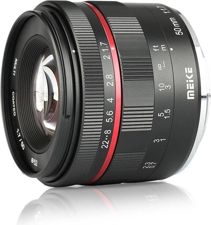 Produktbild Meike 50mm f/1.7, Canon RF (Canon RF, APS-C / DX)