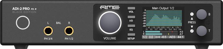 Image du produit RME Audio Wandler ADI-2 Pro FS R Black Edition (USB-DAC, Écran)