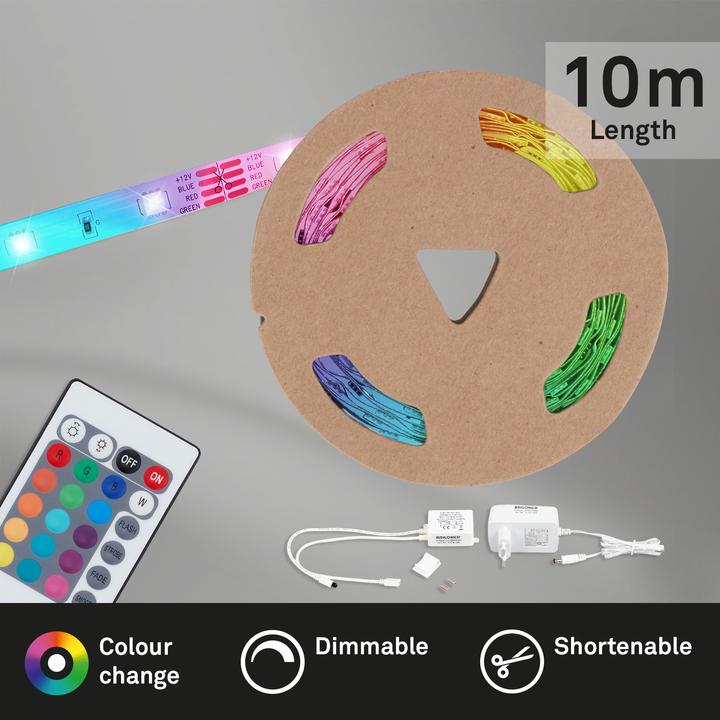 Image du produit Briloner LED Superline (RGB, 1000 cm, Intérieur)
