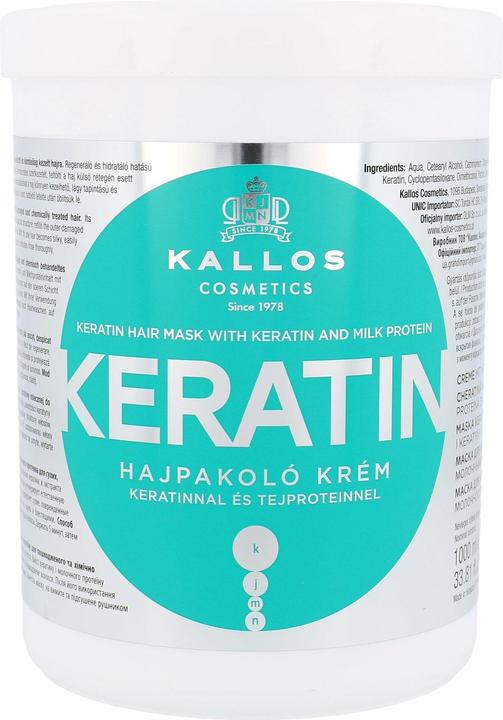 Actual product image Kallos Cosmetics keratin (1000 ml)