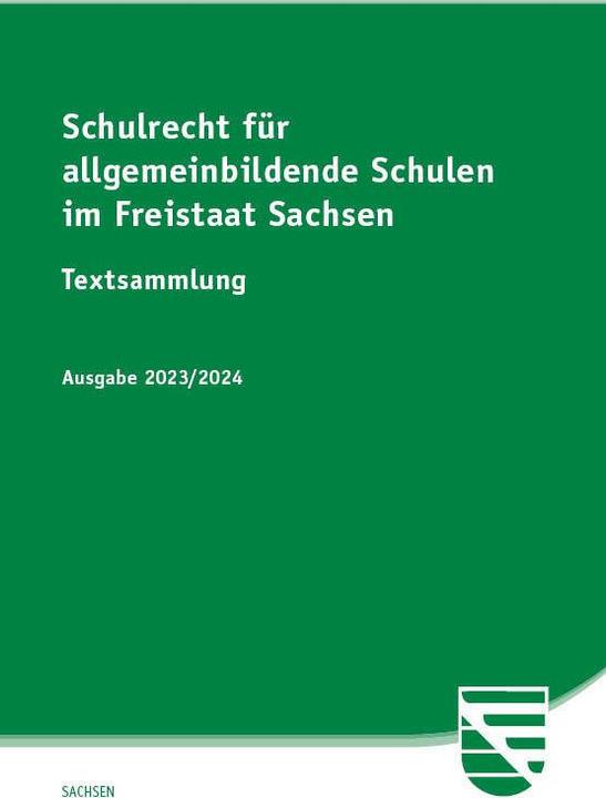 Etichetta energetica Schulrecht für allgemeinbildende Schulen im Freistaat Sachsen (Tedesco, 2023)