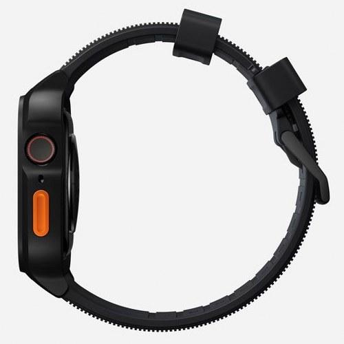 Produktbild Nomad Rugged Case -suojakotelo, Apple Watch 45 / 44 /, musta (FluoroKunststoff, Apple Watch Series 8)