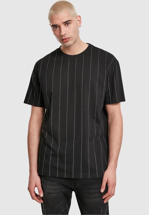 Actual product image Urban Classics Oversized Pinstripe Tee (L)