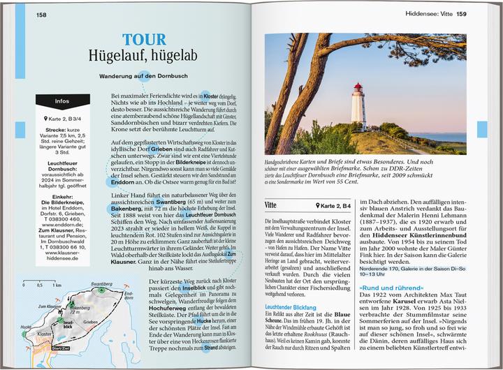 Actual product image Reise-Taschenbuch Reiseführer Ostseeküste Mecklenburg-Vorpommern (German, Claudia Banck, 2024)
