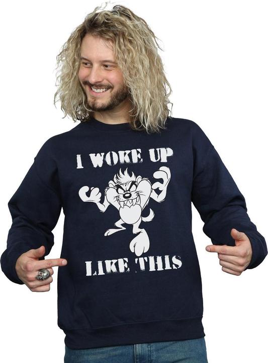 Image du produit Looney Tunes - Sweat TAZ WOKE UP LIKE THIS - Homme (XL)