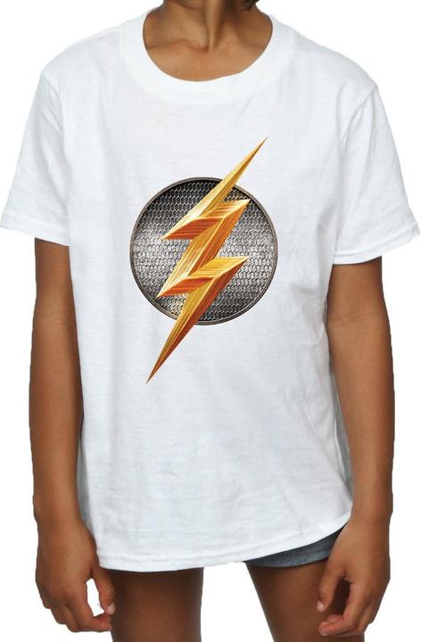 Immagine prodotto Justice League Movie Flash Emblem Maglietta Ragazze (140, 146)