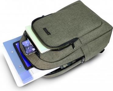 Actual product image Factory CYCLEE City Notebook Bag 39.6 cm (15.6"" ) Backpack Khaki