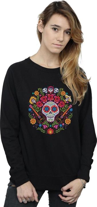 Immagine prodotto Disney Coco Embroidered Skull Print Felpa Donna (XL)