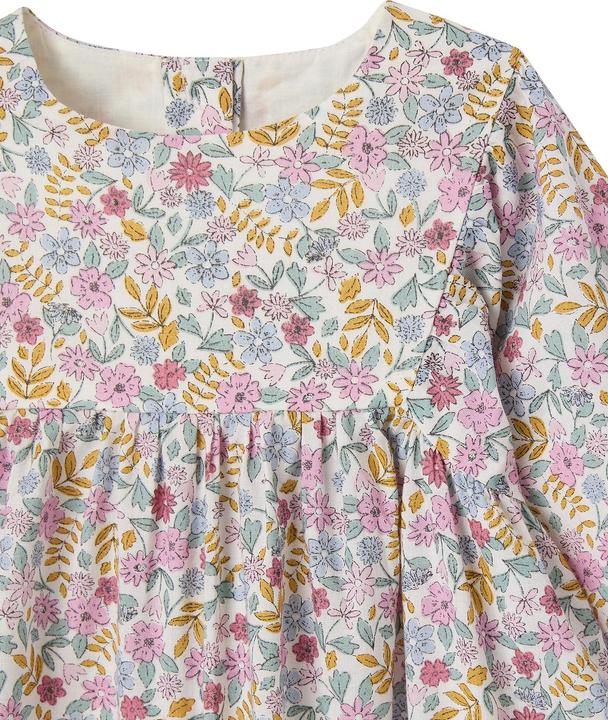 Actual product image Vertbaudet Mädchen Baby-Set mit Blumen: Kleid & Haarband (68)