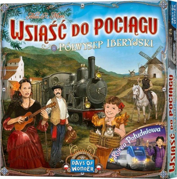 Image du produit Rebel De la terre au train : Collection de cartes 8 - Péninsule ibérique et Corée du Sud
