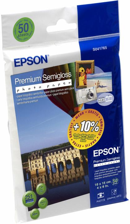 Produktbild Epson Premium Semigloss (251 g/m², 10 x 15 cm, 50 x)