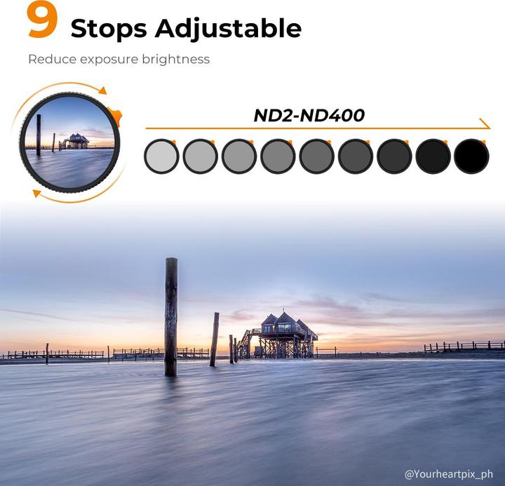 Image du produit K&F Concept Nano-X (52 mm, Filtre gris neutre)