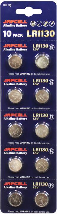 Produktbild Japcell Alkaline LR1130 / LR54 (10 Stk., AG10)