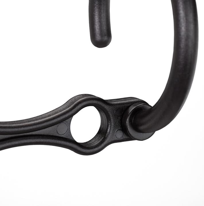 Actual product image Relaxdays Compact Coat Hanger Set of 10, Hook Organiser (10 x)
