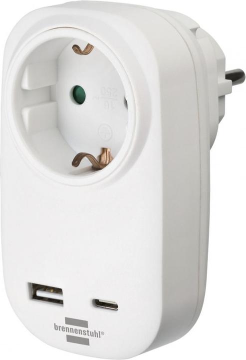 Produktbild Brennenstuhl Steckdosenadapter+ USB-Charger PD