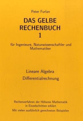 Immagine prodotto Das Gelbe Rechenbuch 01. Lineare Algebra, Differentialrechnu (Tedesco, Pietro Furlan, 1995)