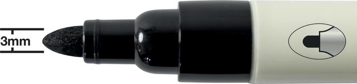 Produktbild Nobo Whitboard Marker (Schwarz, 3 mm, 4 x)