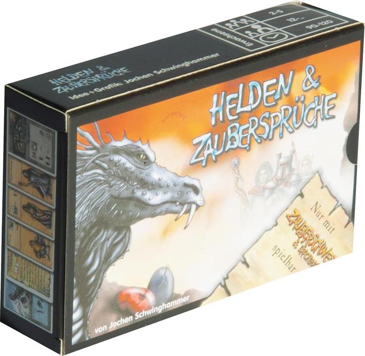 Actual product image ADL51026 - Heroes & Magic - Magic Sword & Dragon Egg - Card game, from 12 years (DE extension) (English)