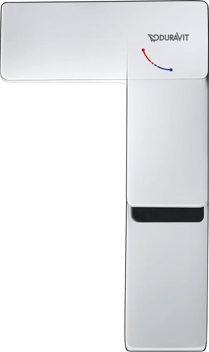 Actual product image Duravit Manhattan single lever washbasin mixer, M FreshStart, 129 mm projection, with pop-up waste