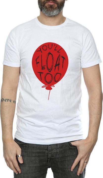 Immagine prodotto Universal Textiles Pennywise You'll Float Too Maglietta Uomo (L)