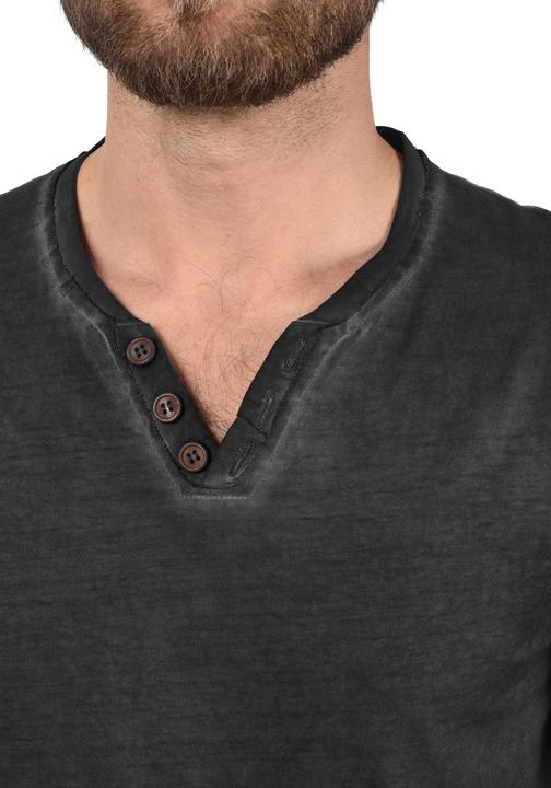Image du produit Solid Tinox -T-shirt à manches longues Avec Encolure En V - Pour Homme 100% Coton (L)