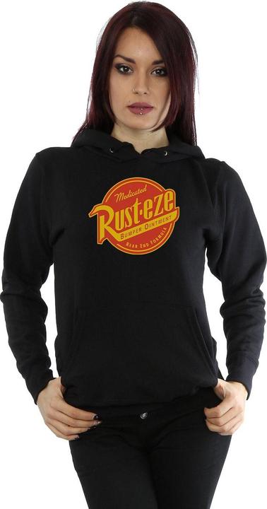 Actual product image Cars Womens/Ladies Rust-Eze Logo Heather Hoodie (M)