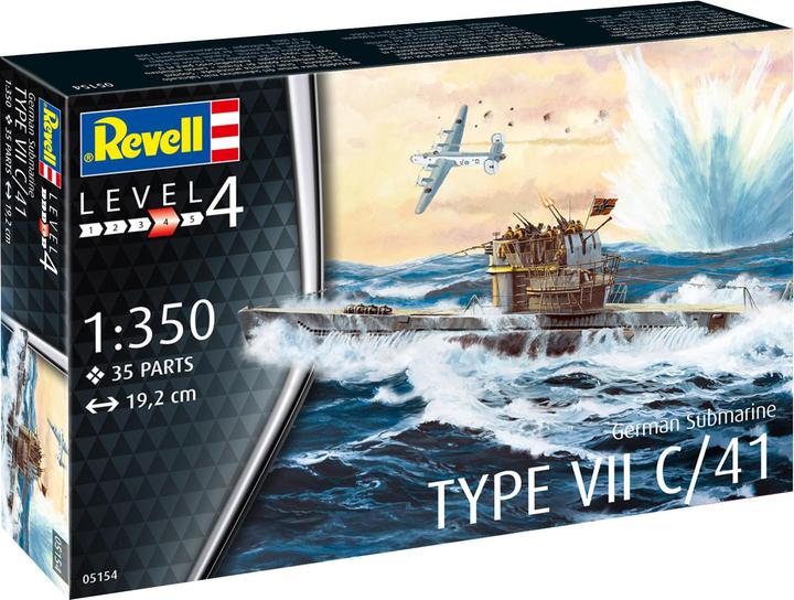 Immagine prodotto Revell Sottomarino tedesco tipo VII C/41