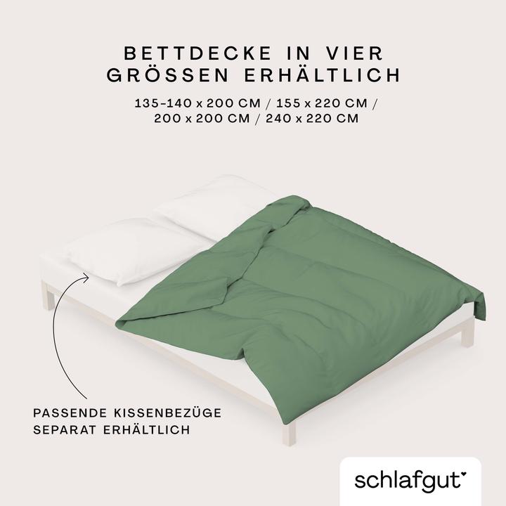 Image du produit schlafgut Woven Satin (Housse de couette, 155 x 220 cm)