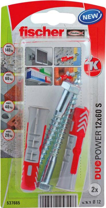 Image du produit Fischer Duopower (2 pcs)