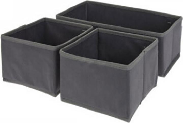 Immagine prodotto Stoneline Schubladen Organizer, 3-tlg., Ordnungsboxen, 2er-Set (14 x 14 x 11 cm)