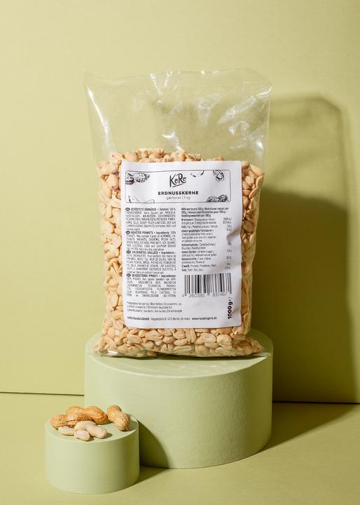 Produktbild KoRo Geröstete Erdnusskerne (1000 g)