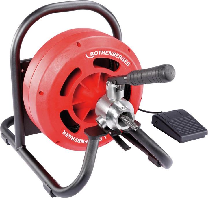 Actual product image Rothenberger Pipe cleaning machine RODRUM S 13 230 V 300 rpm (drum) 440 W for pipe-Ø 40 - 100 mm (1 pcs.)
