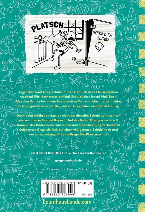 Actual product image Gregs Tagebuch 18 (German, Jeff Kinney., 2023)