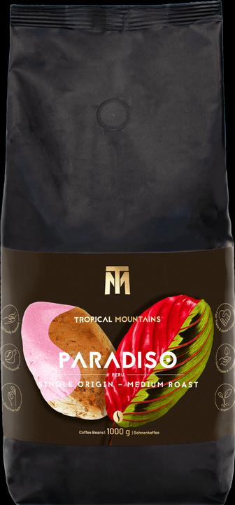 Immagine prodotto Tropical Mountains Caffè in grani Bio (1000 g, Tostatura media)