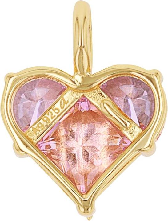 Produktbild Amor Anhänger für Damen, 925 Sterling Silber, Zirkonia synth. | Herz (Silber 925)