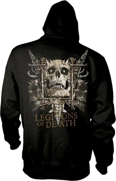 Immagine prodotto Exhorder Legions Of Death Felpa con Cappuccio e Zip Intera Adulto Unisex (S)