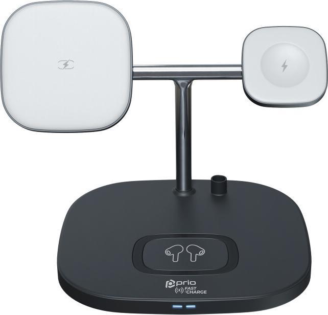 Actual product image prio 4 in 1 Magnetic Wireless Charging Stand (15 W) (15 W)