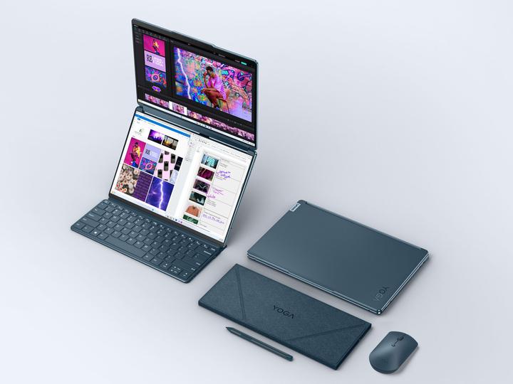 Image du produit Lenovo Yoga Book 9 (13.30", Intel Core Ultra 7 155U, 32 Go, 1000 Go, CH)
