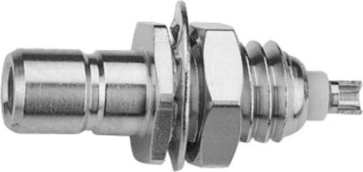 Actual product image Telegärtner SMB connector plug, vertical installation 50 Ohm J01160A0021 1 pc.