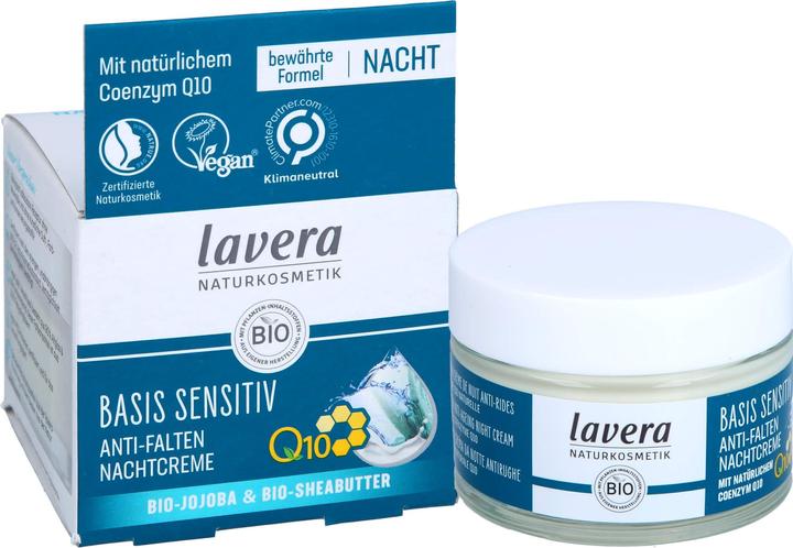 Immagine prodotto Lavera Bas Sen Nac Cr Q10 (50 ml, Crema notte)