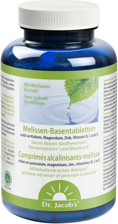 Produktbild Dr. Jacob's Melissen-Basentabletten Tabl (250 Stück, Pulver, 297 g)
