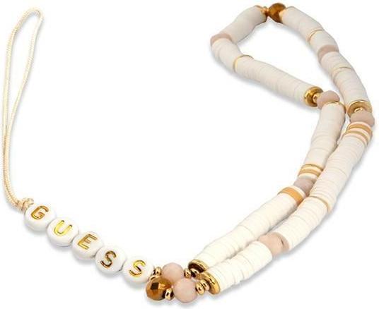 Produktbild Guess Ratet mal, zawieska GUUSTPEARW Handyband weiss/weiss Heishi-Perlen