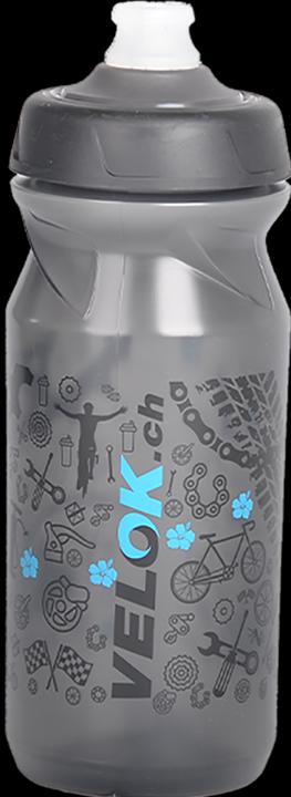 Produktbild Zefal Bidon SENSE PRO 65 Schraubverschluss LockCap 650 ml smoked black Design Velok.ch (0.65 l)