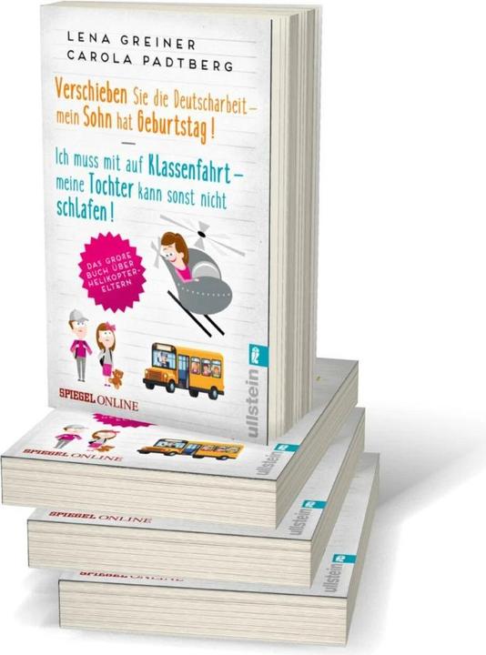 Actual product image Verschieben Sie die Deutscharbeit - mein Sohn hat Geburtstag & Ich muss mit auf Klassenfahrt - (German, Carola Padtberg-Kruse, Lena Greiner, 2019)