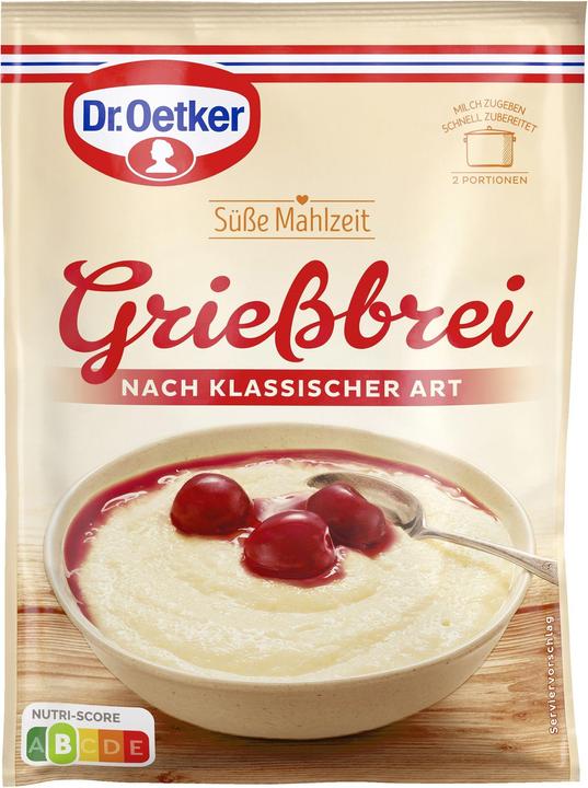 Image du produit Dr. Oetker Bouillie de semoule (92 g)