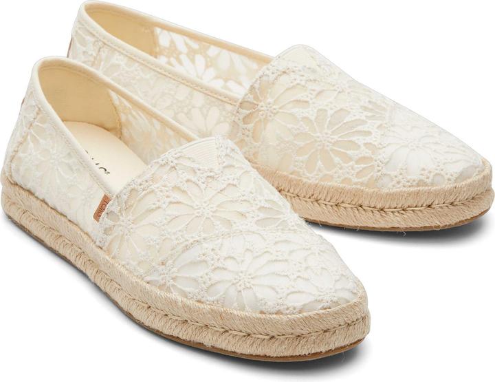 Produktbild Toms espadrilles mit floraler spitze, damen alpargata rope 2.0 (37.5)