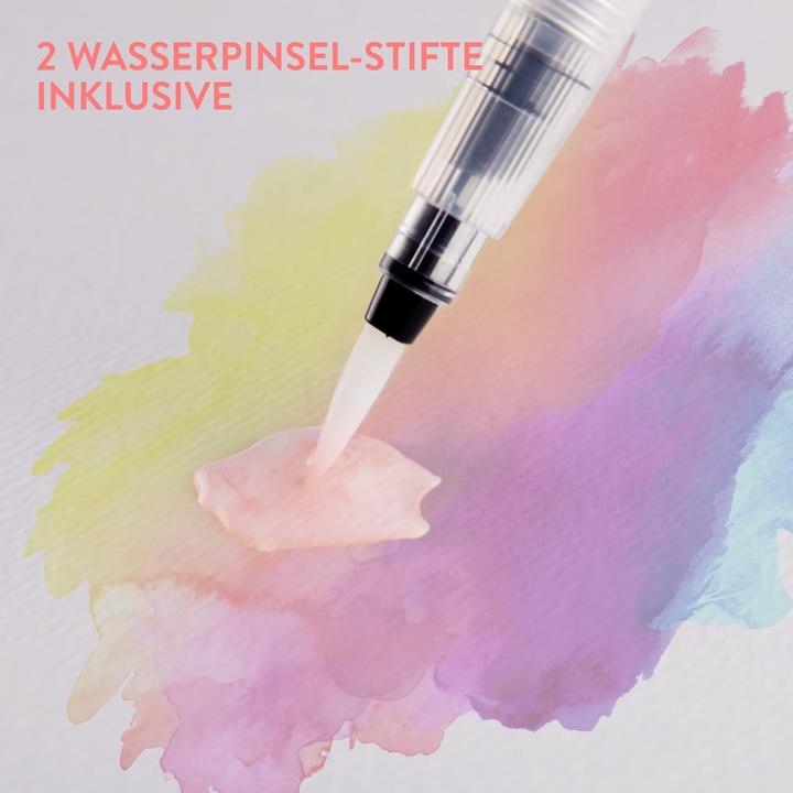 Immagine prodotto Int!rend Brush Pen Aquarell-Set (51-teilig) (Multicolore, 51 x)