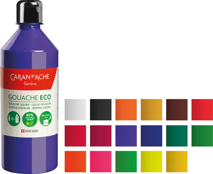 Produktbild Caran d'Ache Gouache Eco (Primärgelb, 500 ml)