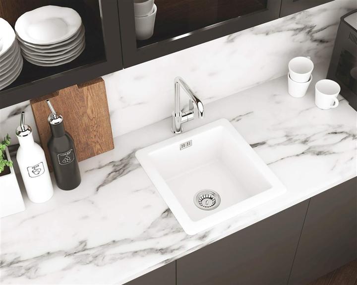Actual product image Deante ALPINIA SINK MIXW/ RECT SPT BGA 063M CH