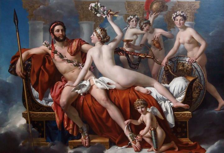 Immagine prodotto Grafika Kids Pezzi XXL - Jacques-Louis David: Marte disarmato da Venere, 1824 (12 pezzi)